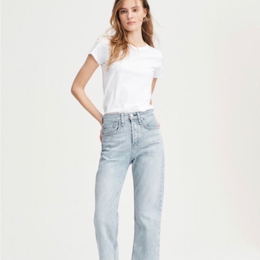 rag & bone Maya High-Rise Ankle Straight